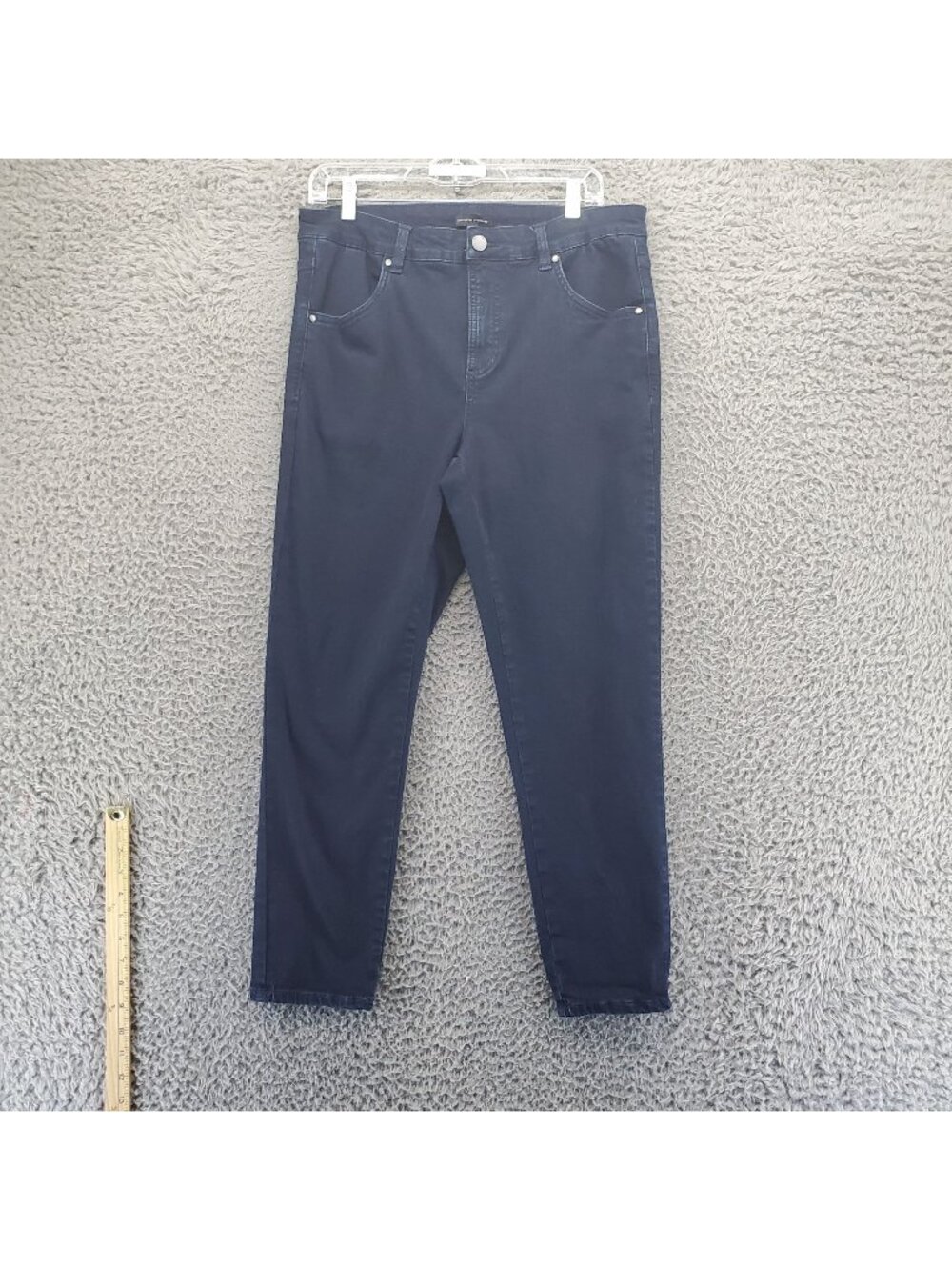 Universal Standard Jeans Womens 12 Blue High Rise Stretch Denim Skinny